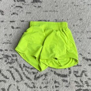 Athletic High Rise Lululemon Shorts